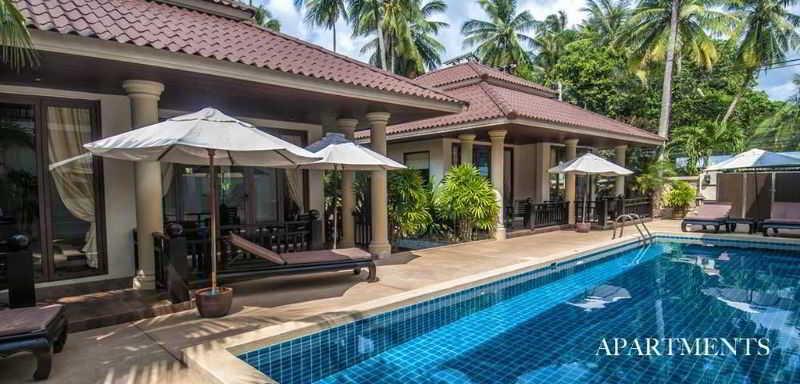 Sibaja Palms Sunset Beach Luxury Villa Taling Ngam-stranden Eksteriør billede