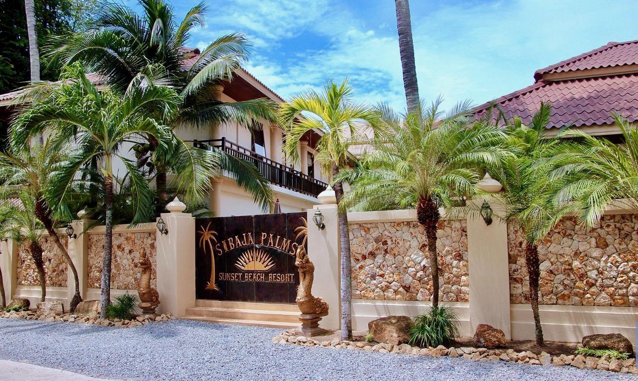 Sibaja Palms Sunset Beach Luxury Villa Taling Ngam-stranden Eksteriør billede