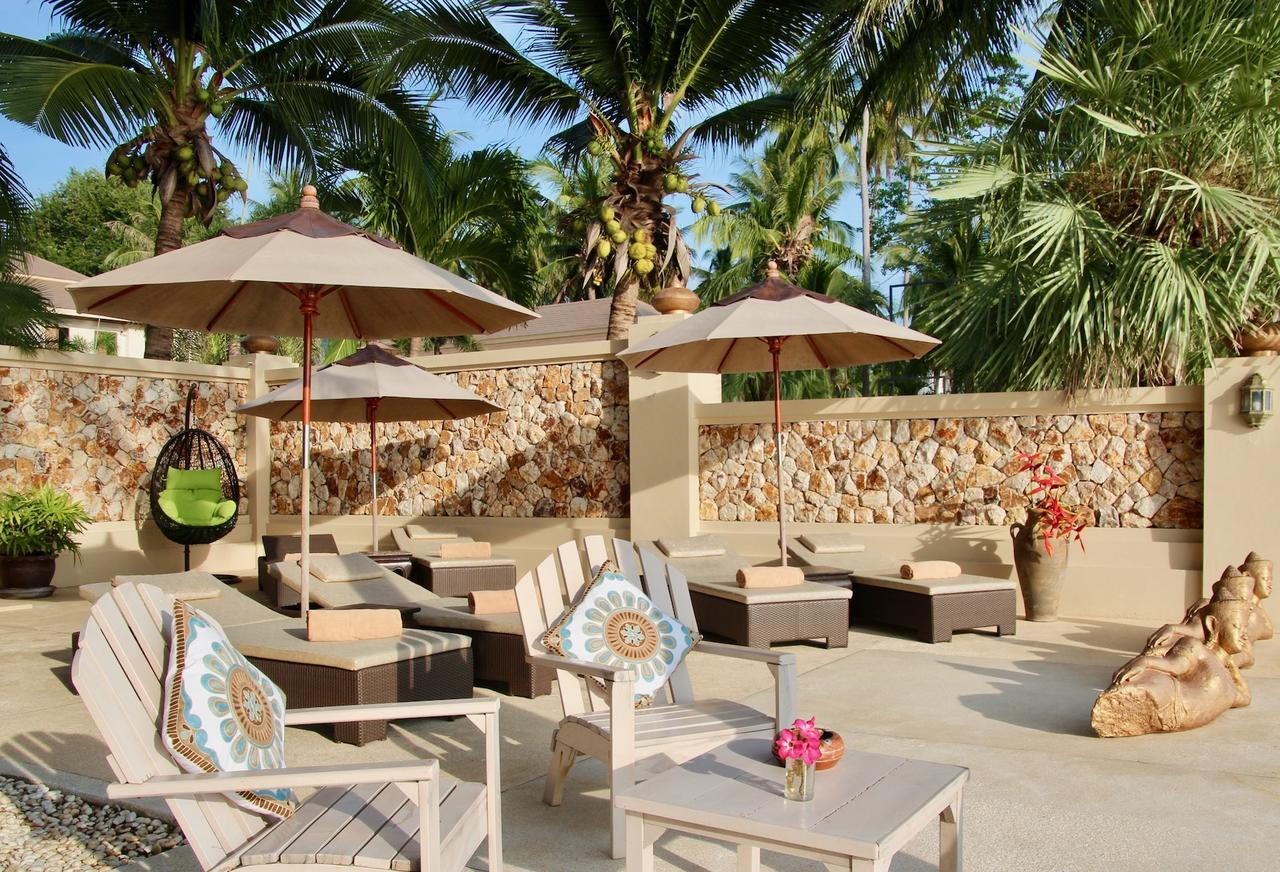Sibaja Palms Sunset Beach Luxury Villa Taling Ngam-stranden Eksteriør billede