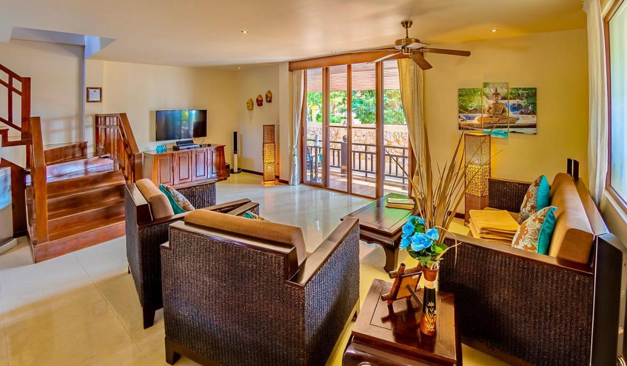 Sibaja Palms Sunset Beach Luxury Villa Taling Ngam-stranden Eksteriør billede